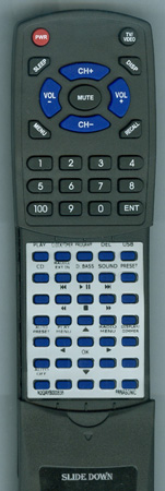 PANASONIC N2QAYB000636 replacement Redi Remote