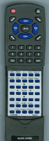 PANASONIC N2QAYB000669 replacement Redi Remote
