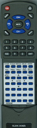 PANASONIC N2QAYB000681 replacement Redi Remote