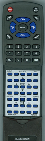 PANASONIC N2QAYC000001 replacement Redi Remote