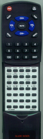 PANASONIC RAK-CH944WK RAKCH944WK replacement Redi Remote