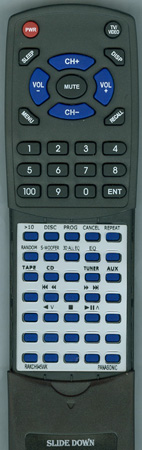 PANASONIC RAK-CH945WK RAKCH945WK replacement Redi Remote
