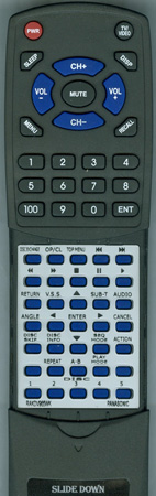 PANASONIC RAK-DV965WK RAKDV965WK replacement Redi Remote