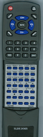 PANASONIC RAK-LX140WH RAKLX140WH replacement Redi Remote