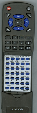 PANASONIC RAK-PM901WK RAKPM901WK replacement Redi Remote