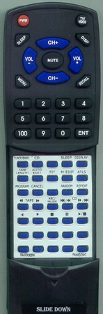 PANASONIC RAK-RX308W RAKRX308W replacement Redi Remote