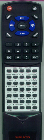 PANASONIC VEQ1433 VEQ1433 replacement Redi Remote
