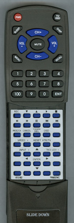 PANASONIC VEQ1882 VEQ1882 replacement Redi Remote