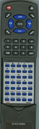 PANASONIC VEQ2378 VEQ2378 replacement Redi Remote