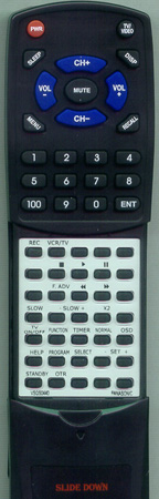 PANASONIC VSQS0440 VSQS0440 replacement Redi Remote