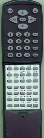 PANASONIC VSQS0571 VSQS0571 replacement Redi Remote