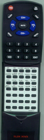 PANASONIC VSQS0782 VSQS0782 replacement Redi Remote