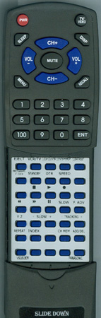 PANASONIC VSQS0806 VSQS0806 replacement Redi Remote