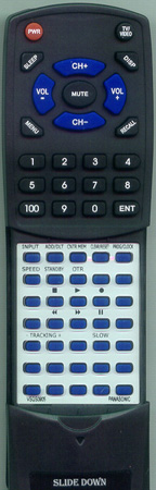 PANASONIC VSQS0905 VSQS0905 replacement Redi Remote