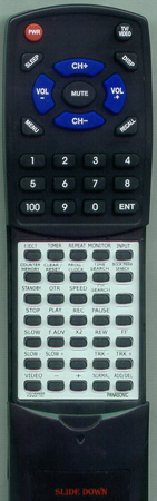 PANASONIC VSQS1107 VSQS1107 replacement Redi Remote