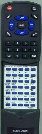 PANASONIC VSQS1250 VSQS1250 replacement Redi Remote