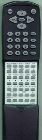 PANASONIC VSQS1290 VSQS1290 replacement Redi Remote