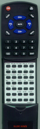 PANASONIC VSQS1403 VSQS1403 replacement Redi Remote