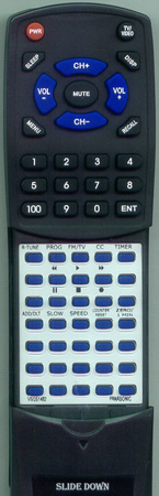 PANASONIC VSQS1482 VSQS1482 replacement Redi Remote