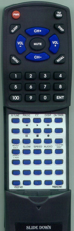 PANASONIC VSQS1483 VSQS1483 replacement Redi Remote