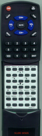 PANASONIC VSQS1576 VSQS1576 replacement Redi Remote