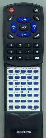 PANASONIC VSQS1605 VSQS1605 replacement Redi Remote