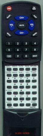 PANASONIC VSQS1613 VSQS1613 replacement Redi Remote