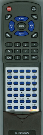 PANASONIC YEFX9992499 YEFX9992499 replacement Redi Remote