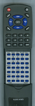 PANASONIC YEFX9992601 YEFX9992601 replacement Redi Remote