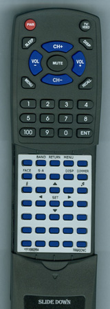 PANASONIC YEFX9992684 YEFX9992684 replacement Redi Remote