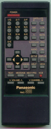 PANASONIC TNQ2685 RM500 Genuine  OEM original Remote