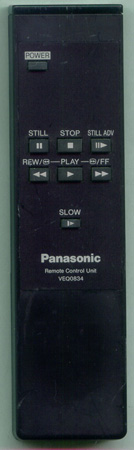 PANASONIC VEQ0834 VEQ0834 Genuine OEM original Remote