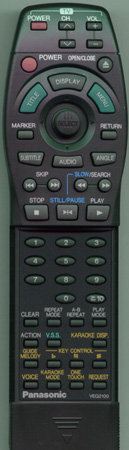 PANASONIC VEQ2100 VEQ2100 Genuine  OEM original Remote