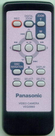 PANASONIC VEQ3993 VEQ3993 Refurbished Genuine OEM Original Remote