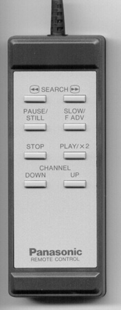 PANASONIC VSQS0389 Genuine OEM original Remote