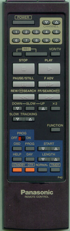 PANASONIC VSQS0572 VSQS0572 Genuine  OEM original Remote
