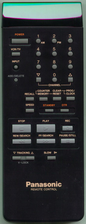 PANASONIC VSQS0906 VSQS0906 Genuine  OEM original Remote
