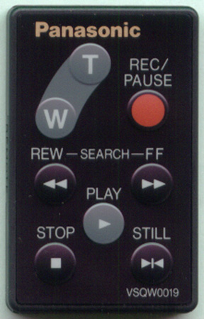 PANASONIC VSQW0019 VSQW0019 Genuine  OEM original Remote