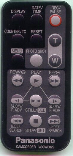 PANASONIC VSQW0029 VSQW0029 Refurbished Genuine OEM Original Remote