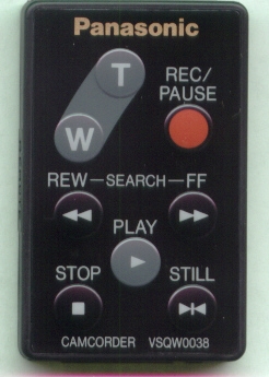 PANASONIC VSQW0009 VSQW0009 Refurbished Genuine OEM Original Remote