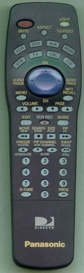 PANASONIC EUR511159 Refurbished Genuine OEM Remote