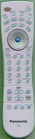 PANASONIC EUR7603ZG0R Genuine OEM original Remote