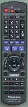 PANASONIC EUR7662YZ0 Genuine OEM original Remote