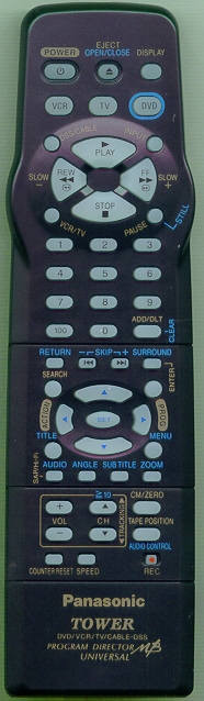 PANASONIC LSSQ0333 Genuine OEM original Remote