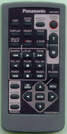PANASONIC N2QAGC000018 Genuine  OEM original Remote