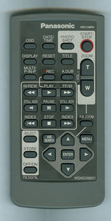 PANASONIC N2QAGC000021 Genuine OEM Original Remote