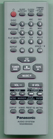 PANASONIC N2QAHB000065 Genuine  OEM original Remote