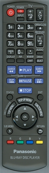 PANASONIC N2QAKB000076 Genuine OEM original Remote