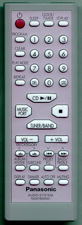PANASONIC N2QAYB000051 Genuine OEM original Remote