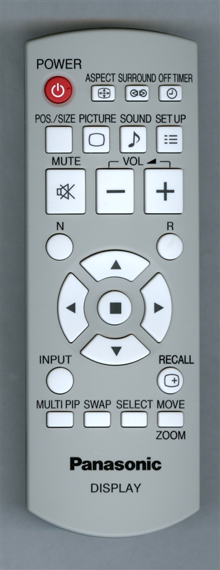 PANASONIC N2QAYB000178 Refurbished Genuine OEM Original Remote